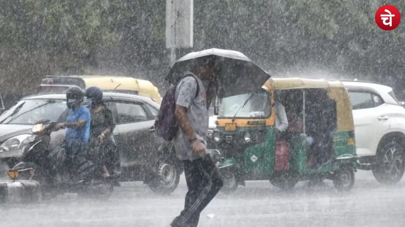 Weather changes in Delhi-NCR due to rain